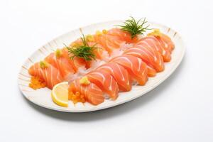 AI generated Sashimi food clipart photo