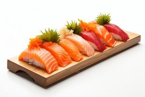 AI generated Sashimi food clipart photo