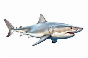 AI generated Great white shark clipart photo