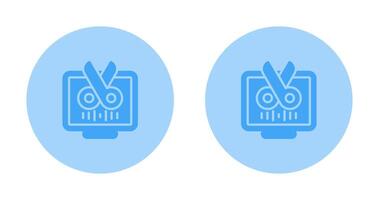Desktop Computer Vector Icon