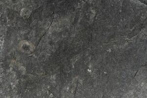 Stone floor has a unique rough surface and dark color. For background and textured. photo