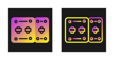 circuito interruptor automático vector icono