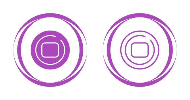 Stop Circle Vector Icon
