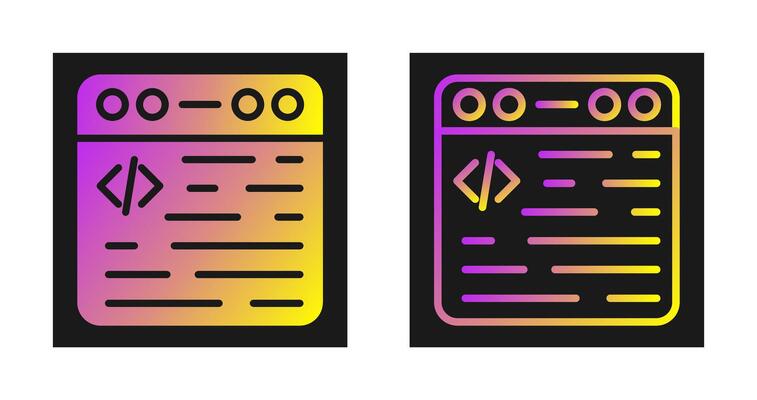 Browser Vector Icon