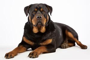 ai generado Rottweiler perro clipart foto