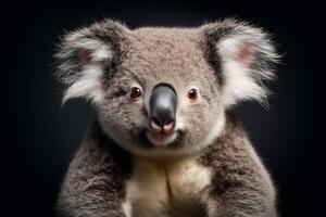 AI generated koala bear clipart photo