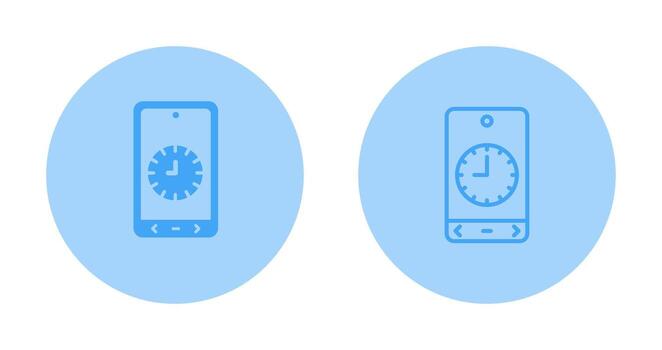 icono de vector de tiempo