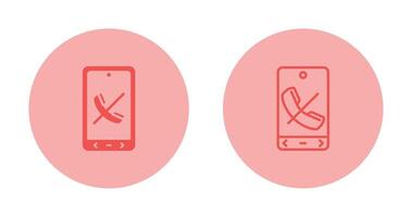 Call End Vector Icon