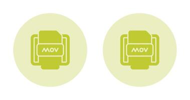 Mov File Vector Icon