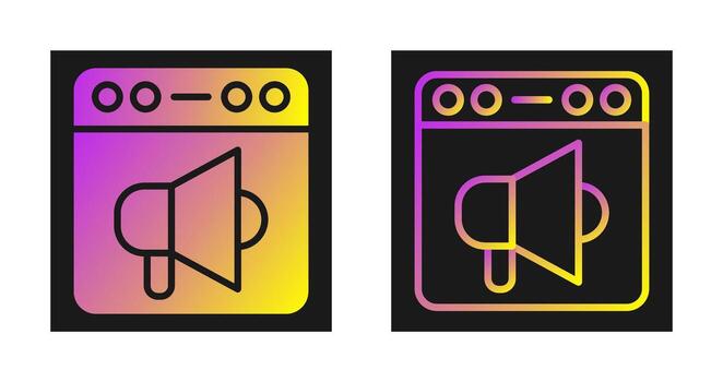 icono de vector de navegador