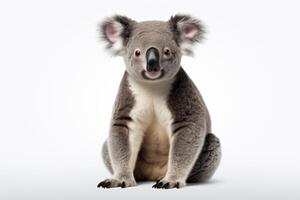 AI generated koala bear clipart photo