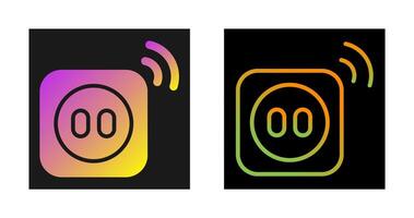 Smart Plug Vector Icon