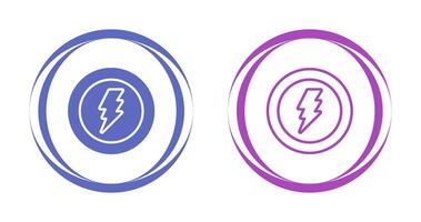 Lightning bolt Vector Icon