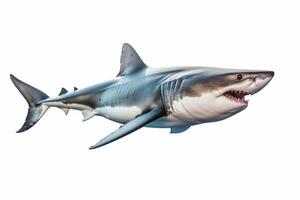 AI generated Great white shark clipart photo