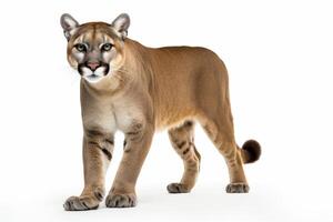 AI generated cougar illustration clipart photo