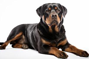 ai generado Rottweiler perro clipart foto