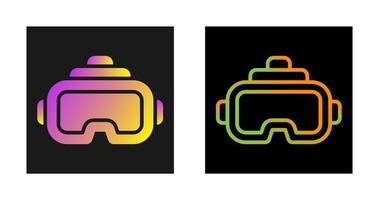 Virtual Reality Headset Vector Icon