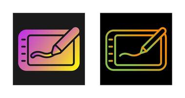 Graphics Tablet Vector Icon