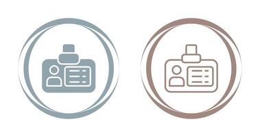 Id Card Vector Icon