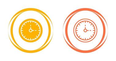 Clock Three Vector Icon