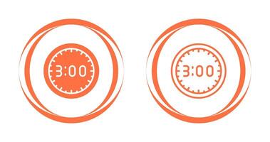 Clock Vector Icon