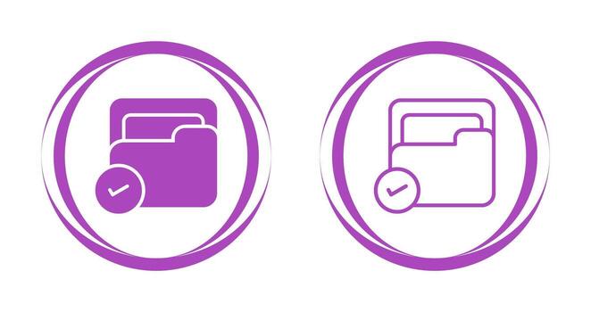 Accept Document Vector Icon