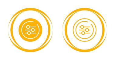 Equalizer Circle Vector Icon
