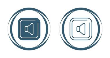 Speaker Square Vector Icon