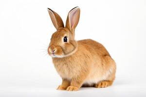 AI generated rabbit illustration clipart photo