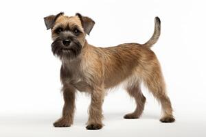 AI generated terrier dog clipart photo