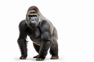 AI generated lowland gorilla clipart photo