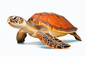 AI generated Sea turtle clipart photo