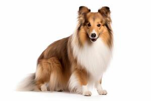 AI generated Shetland sheepdog clipart photo