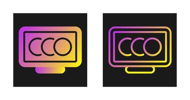 Desktop Computer Vector Icon