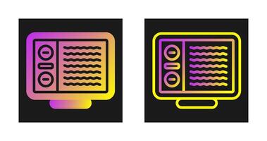 Desktop Computer Vector Icon