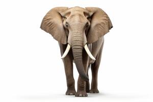 AI generated African elephant clipart photo