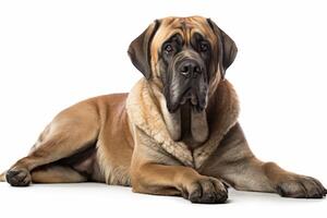 AI generated English mastiff clipart photo