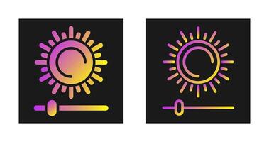 Brightness And Contrast Vector Icon