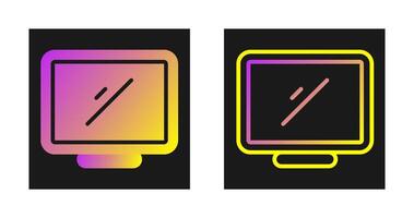 Desktop Computer Vector Icon