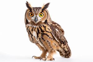 AI generated owl illustration clipart photo