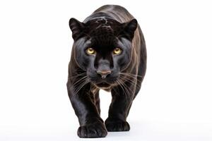 AI generated Black panther clipart photo