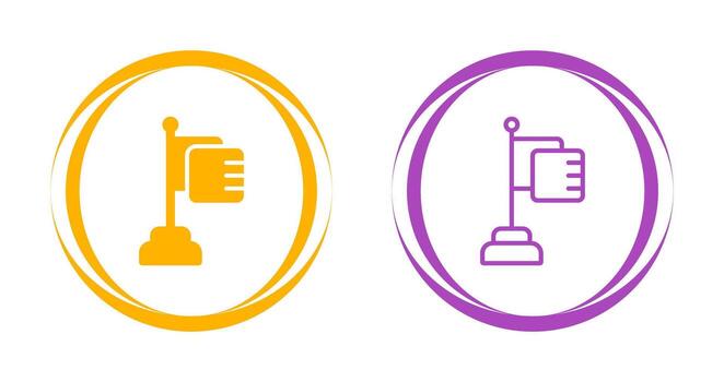 icono de vector de bandera