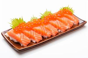 AI generated Sashimi food clipart photo