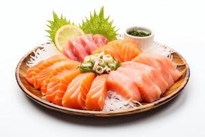 AI generated Sashimi food clipart photo