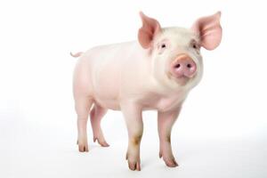 AI generated pig illustration clipart photo