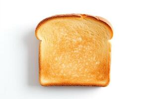 AI generated Toast bread closeup photo