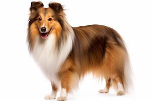 AI generated Shetland sheepdog clipart photo