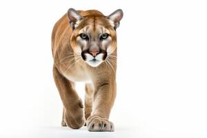 AI generated cougar illustration clipart photo