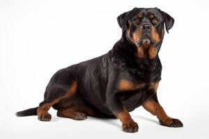 AI generated rottweiler dog clipart photo