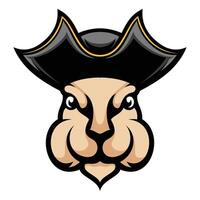 Rabbit Pirates Design vector